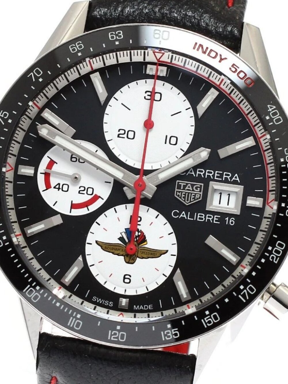 TAG HEUER Carrera Caliber 16 Indy 500 CV201AS Automatic Men's Watch - Picture 2 of 7